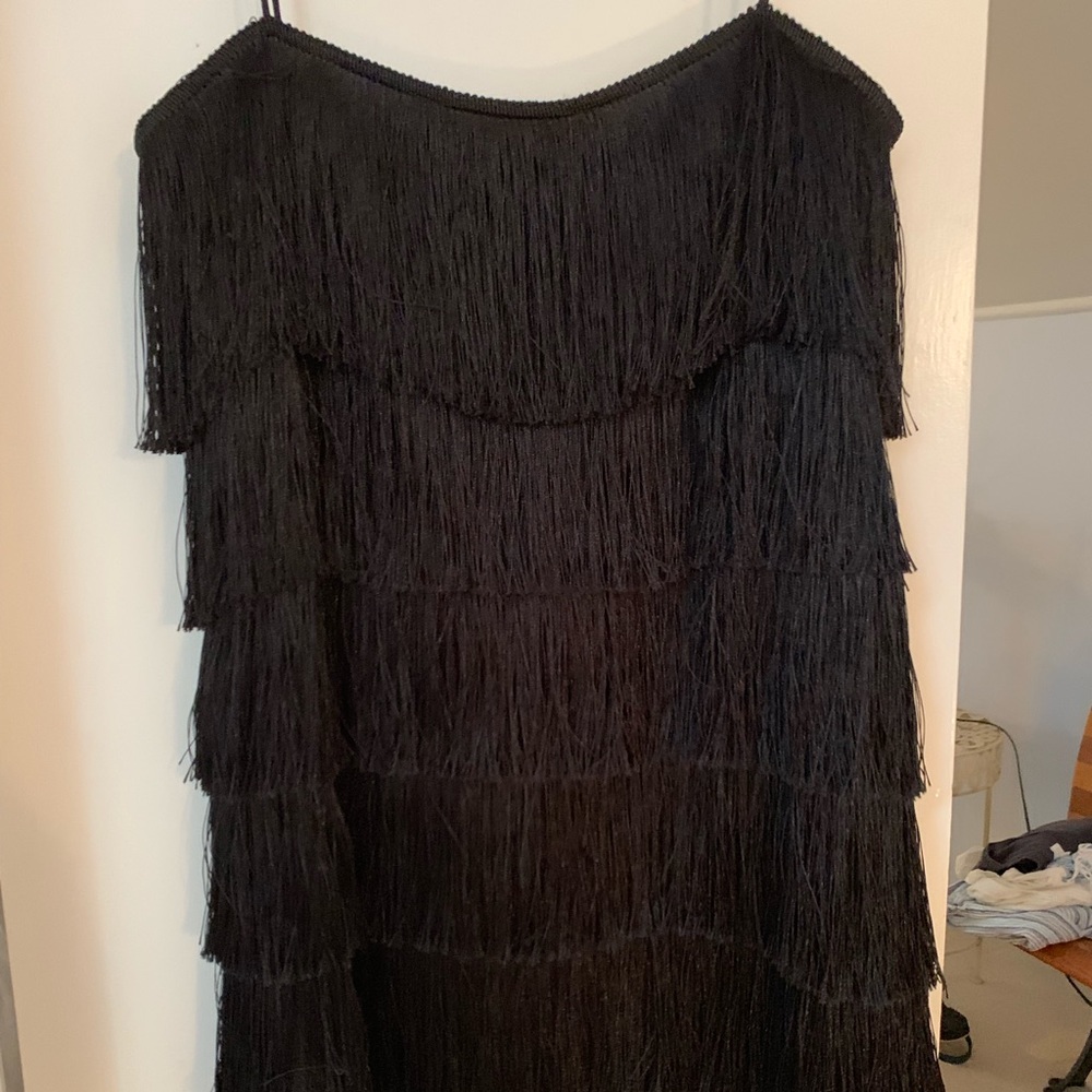 Forever 21 Fringe Shift Dress